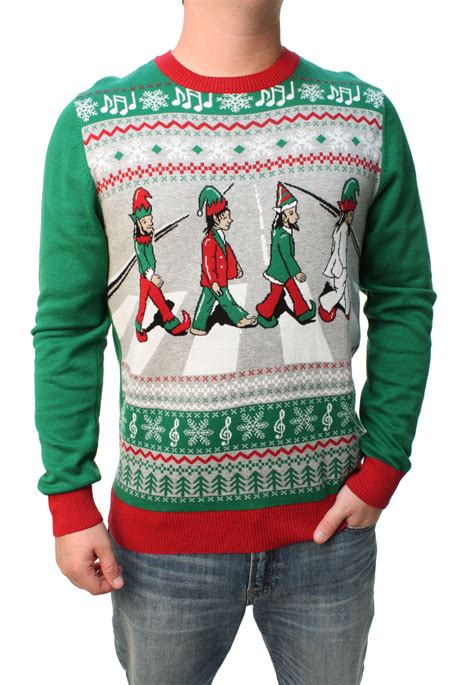 Men's Nintendo Mario Ugly Christmas Sweater Sweatshirt. . Walmart mens christmas sweatshirts